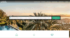 Desktop Screenshot of luxuryretreats.com